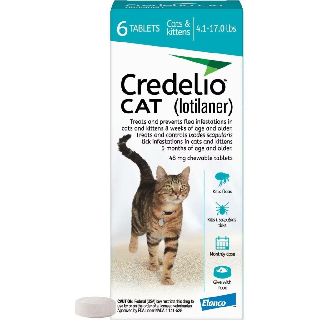 Credelio Chewable Tablets for Cats