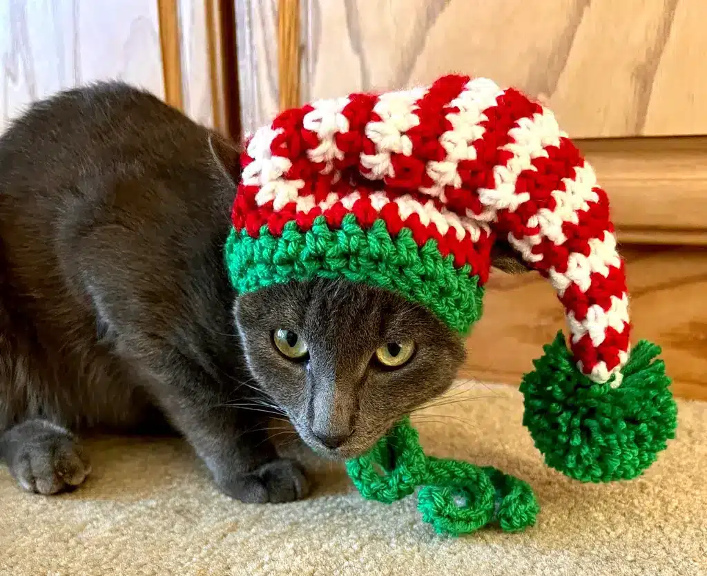 Crochet Elf Hat by Okie Girl Bling 'n' Things