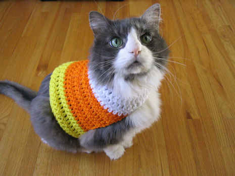 DIY Candy Corn Sweater