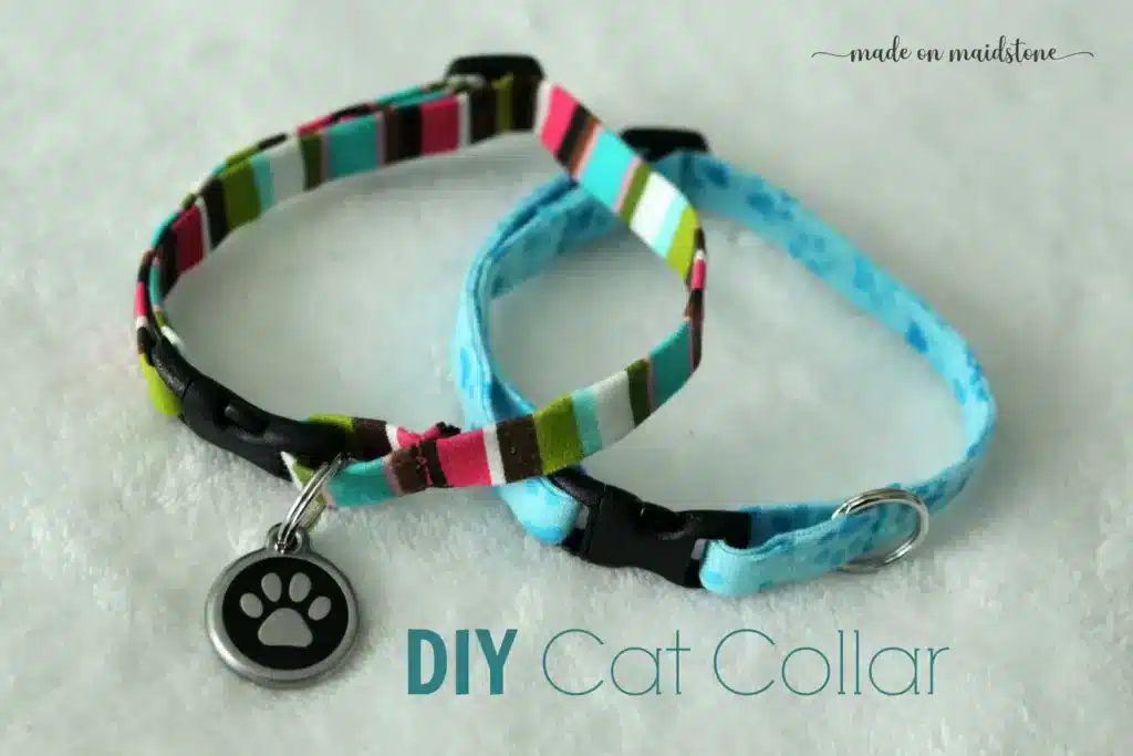 DIY Cat Collar By Made on Maidstone 
