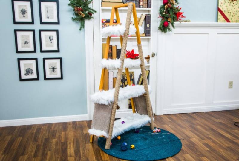 DIY Cat Tree 3