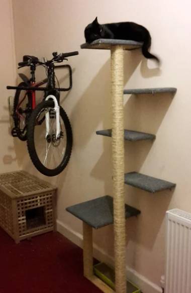 DIY Cat Tree 4