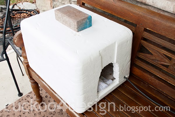 DIY Heated Igloo Cat House