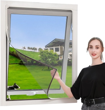 DIY Magnetic Window Screen