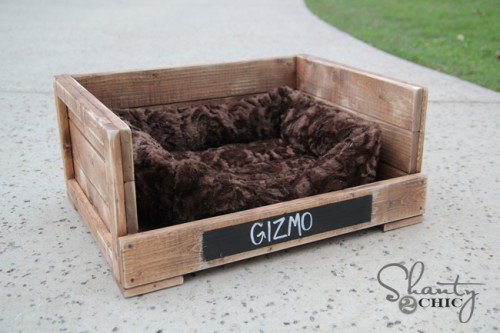 DIY Pet Bed by Shanty 2 Chic