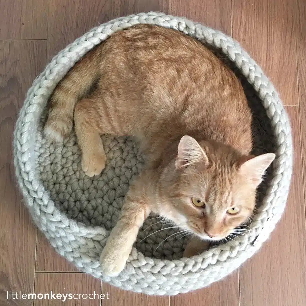 DIY Tabby Chic Cat Bed