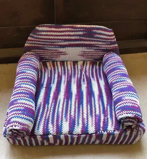 DIY cat couch knitting pattern Knitting