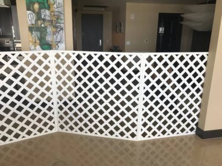 DIY cat gate