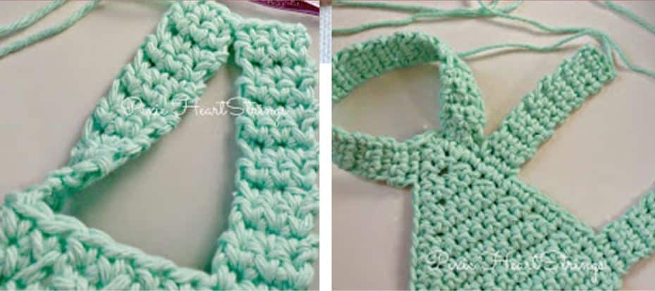 DIY crochet cat harness