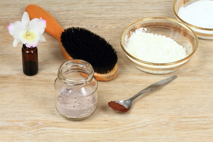 DIY dry shampoo