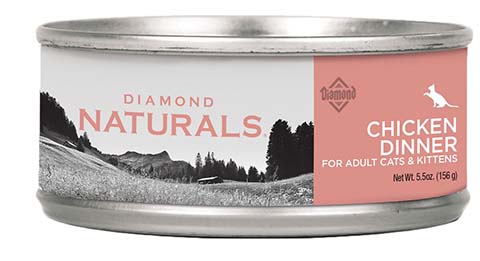 Diamond Naturals Chicken Dinner Adult & Kitten Canned Cat Food