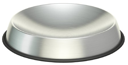 Dr. Catsby's Whisker Relief Non-Skid Stainless Steel Cat Bowl