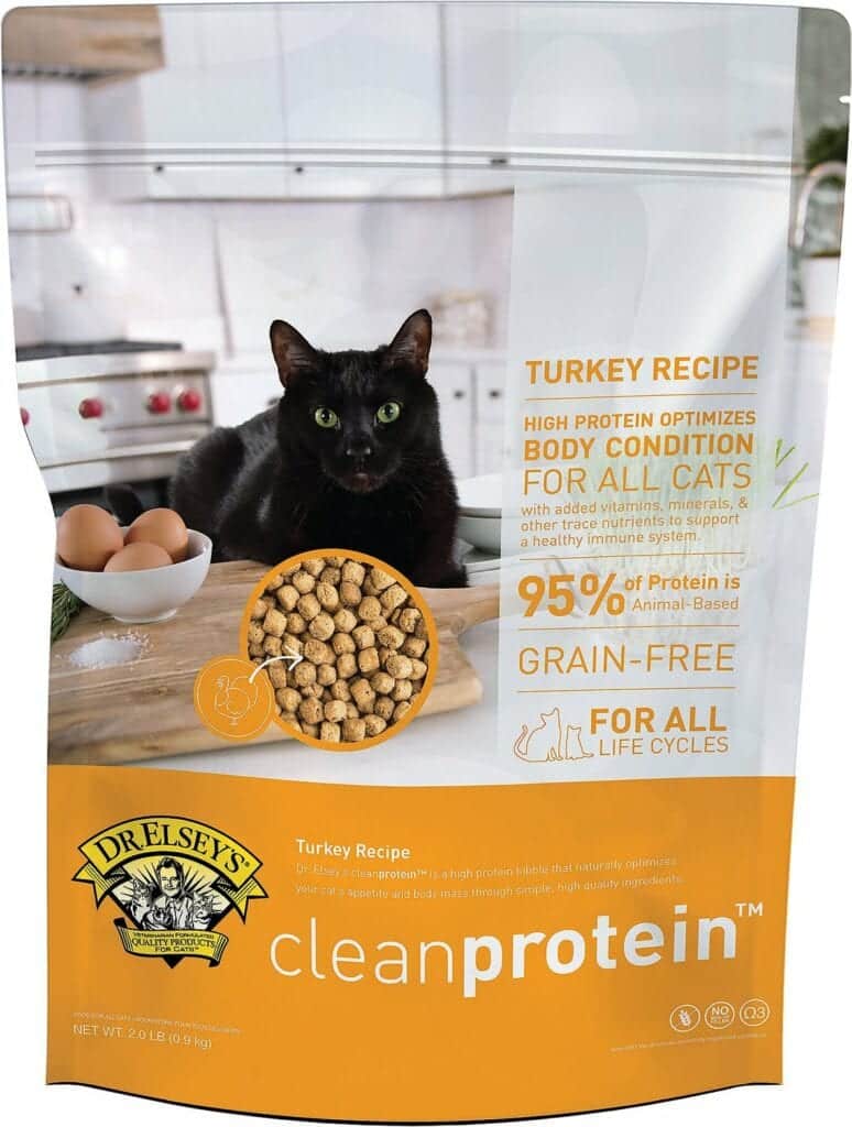 Dr. Elsey's Clean Protein Turkey Recipe Grain-Free Dry Cat Food
