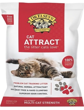 Dr. Elsey's Precious Cat Attract Unscented Clumping Clay Cat Litter