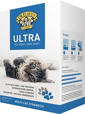 Dr. Elsey's Precious Cat Ultra Unscented Clumping Clay Cat Litter