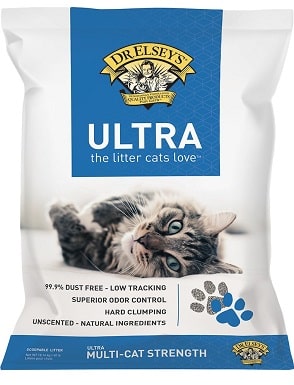 Dr. Elsey's Precious Cat Ultra Unscented Clumping Clay Cat Litter