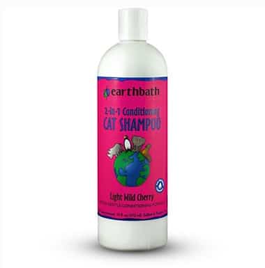 Earthbath 2-in-1 Wild Cherry Conditioning Cat Shampoo