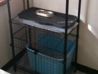 Easy DIY Litter Box Cabinet