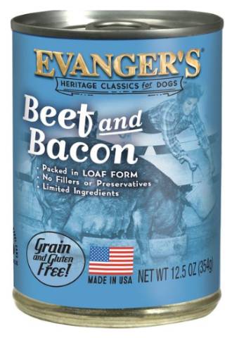 Evanger's Classic Recipes Beef & Bacon Grain-Free Canned Dog Food