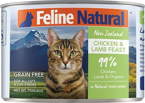 Feline Natural Grain-Free Canned Cat Food