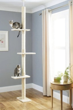 Floor to Ceiling Cat Tree Cat Scratch Post