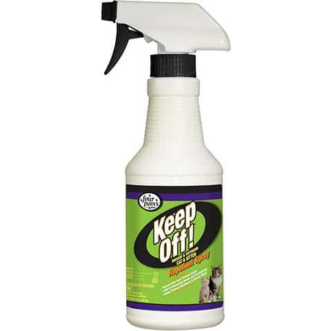 Four Paws Keep Off! Cat Repellent Outdoor & Indoor Spray