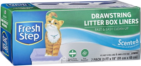 Fresh Step Drawstring Litter Box Liner