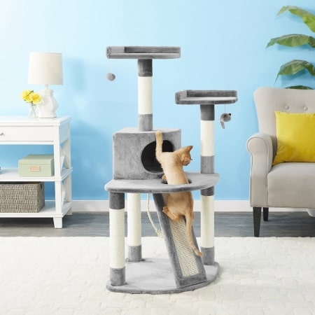 Frisco 48-in Cat Tree & Condo