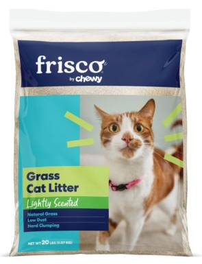 Frisco Natural Lightly Scented Grass Litter