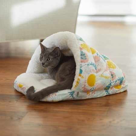 Frisco Slipper Cat Covered Bed