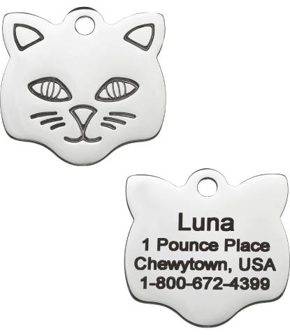 Frisco Stainless Steel Personalized Dog & Cat ID Tag