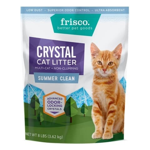 Frisco Summer Non-Clumping Crystal Cat Litter