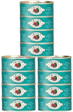 Fromm Fourstar Cat Food Canned Salmon Tuna Pate