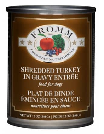 Fromm turkey in gravy