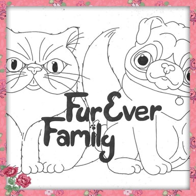 Fur ever family logo