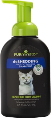 Furminator Fur deShedding Rinse-Free Foaming Cat Shampoo