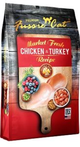 Fussie Cat Market Fresh Chicken & Turkey Recipe Grain-Free Dry Cat Food