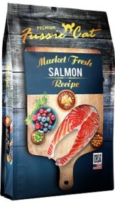 Fussie Cat Market Fresh Salmon Recipe Grain-Free Dry Cat Food