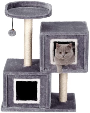 GIOPACO 2-Tier Small Cat Condo