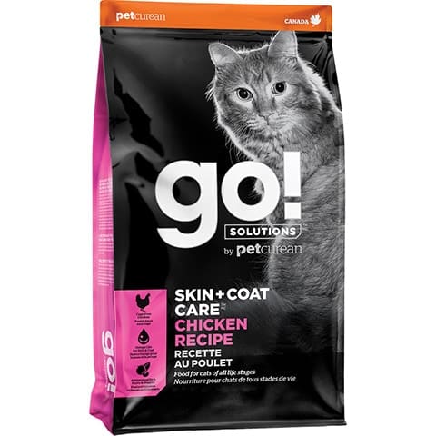 Go! Solutions Skin + Coat Care Chicken Recipe Dry Cat Food