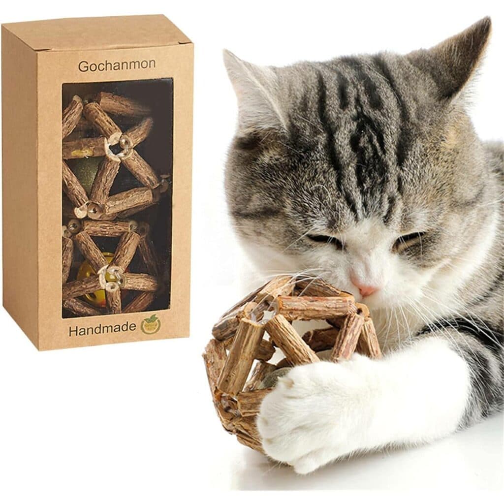 Gochanmon Silvervine Stick Catnip Ball