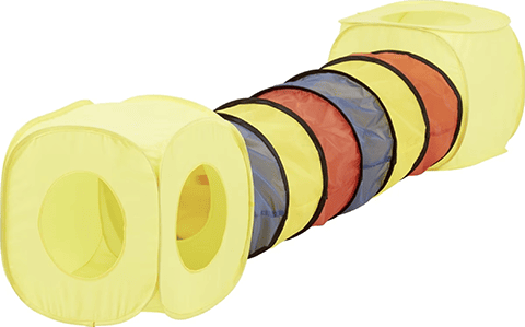 HDP Pop Open Collapsible Cat Tube and Tunnel Set