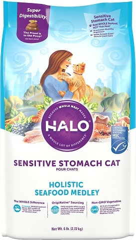 Halo Holistic Seafood Medley Sensitive Stomach