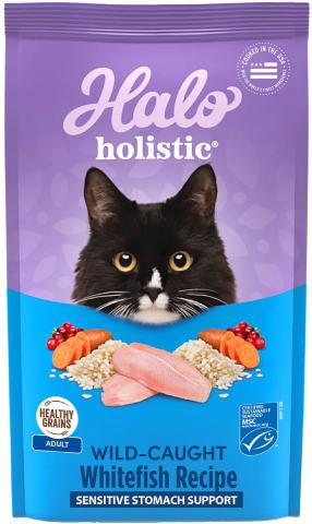 Halo Holistic Seafood Medley Sensitive Stomach Dry Cat Food