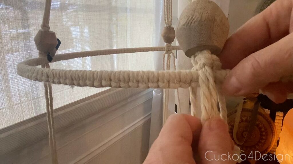 Hanging Macrame Cord Bed by cuckoo 4 design