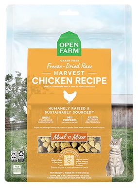 Harvest Chicken Freeze-Dried Raw Cat Food