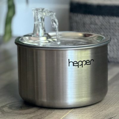 Hepper Stainless Steel Cat Water Fountain