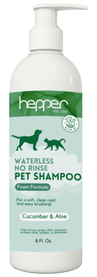 Hepper Waterless No Rinse Pet Shampoo