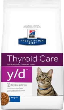Hill's Prescription Diet Thyroid Care dry cat food