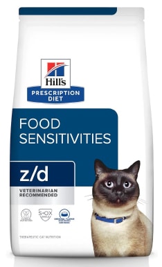 Hill's Prescription Diet z/d Skin/Food Sensitivities Original Flavor Dry Cat Food